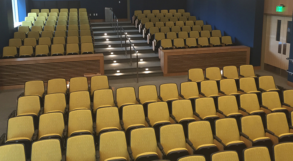 Projects with Tiered/Auditorium Style Seating & Raised Flooring